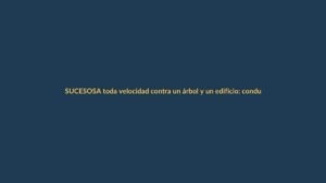 A toda velocidad contra un árbol y un edificio: conductor dio positivo en drogas en el Sur de Loja