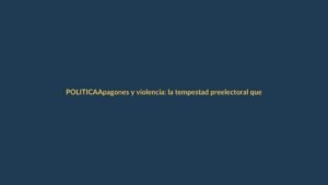 Apagones y violencia: la tempestad preelectoral que sacude Ecuador