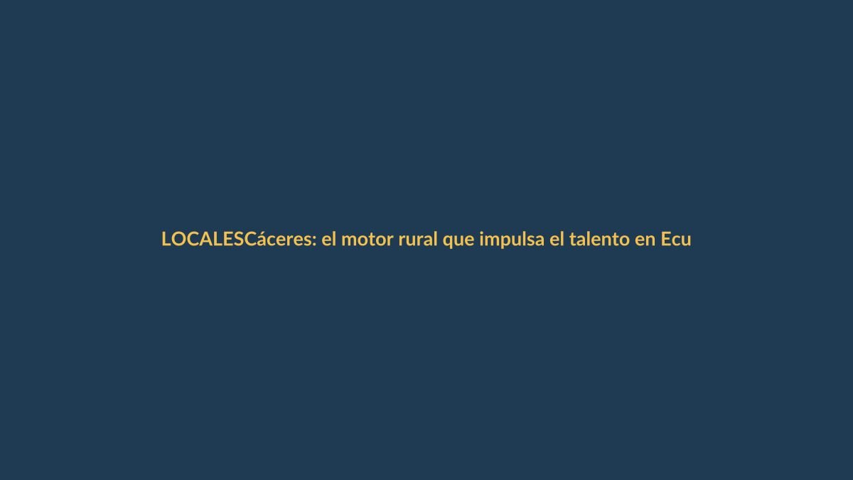 Cáceres: el motor rural que impulsa el talento en Ecuador