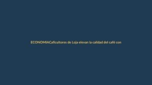 Caficultores de Loja elevan la calidad del café con mejor secado