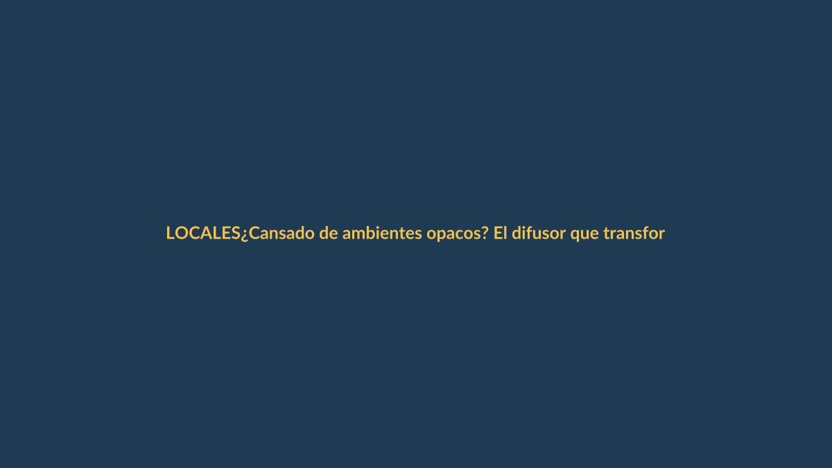 ¿Cansado de ambientes opacos? El difusor que transforma tu cuarto en hotel de lujo