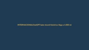 ChatGPT bate récord histórico: llega a 1.000 millones de usuarios más rápido que cualquier app