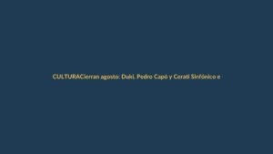 Cierran agosto: Duki, Pedro Capó y Cerati Sinfónico en Ecuador