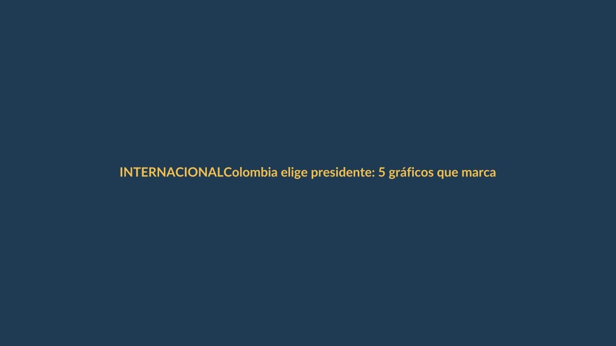 Colombia elige presidente: 5 gráficos que marcan la herencia para Loja y Ecuador