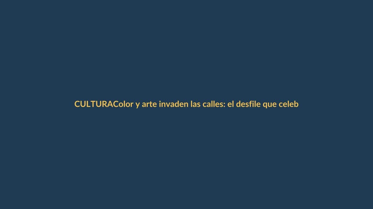 Color y arte invaden las calles: el desfile que celebró a Loja