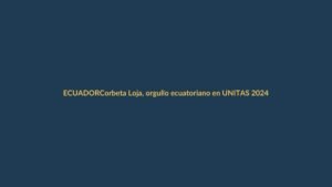 Corbeta Loja, orgullo ecuatoriano en UNITAS 2024