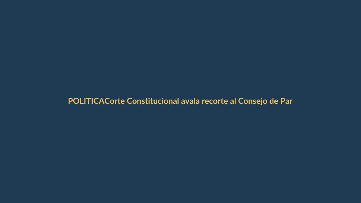 Corte Constitucional avala recorte al Consejo de Participación: ¿Qué cambia para Ecuador?