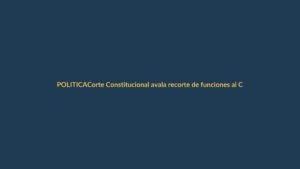Corte Constitucional avala recorte de funciones al Consejo de Participación