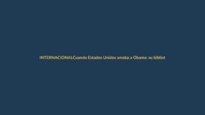 Cuando Estados Unidos amaba a Obama: su biblioteca presidencial abre las puertas