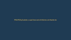 ¿Cuándo y a qué hora será el Informe a la Nación de Noboa? Esto se sabe del acto en la Asamblea