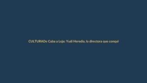 De Cuba a Loja: Yudi Heredia, la directora que conquistó a Rosalía y ahora brilla en el Lux Tour