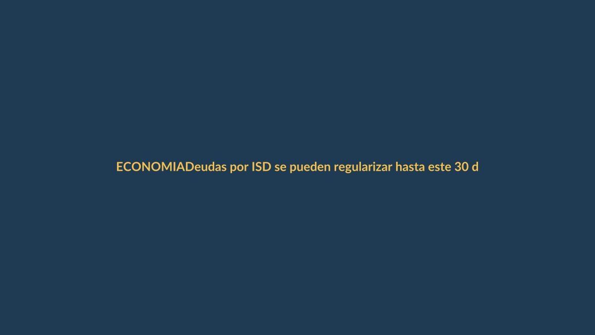 Deudas por ISD se pueden regularizar hasta este 30 de junio: así paga en línea