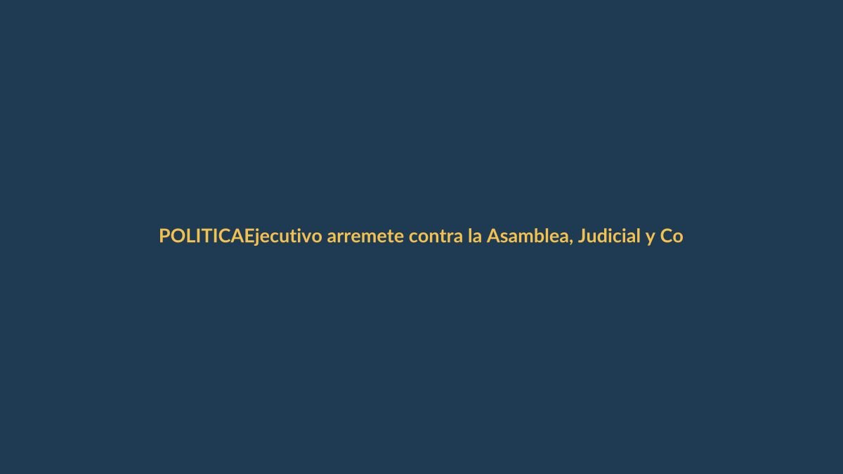 Ejecutivo arremete contra la Asamblea, Judicial y Corte Constitucional en campañas de desprestigio
