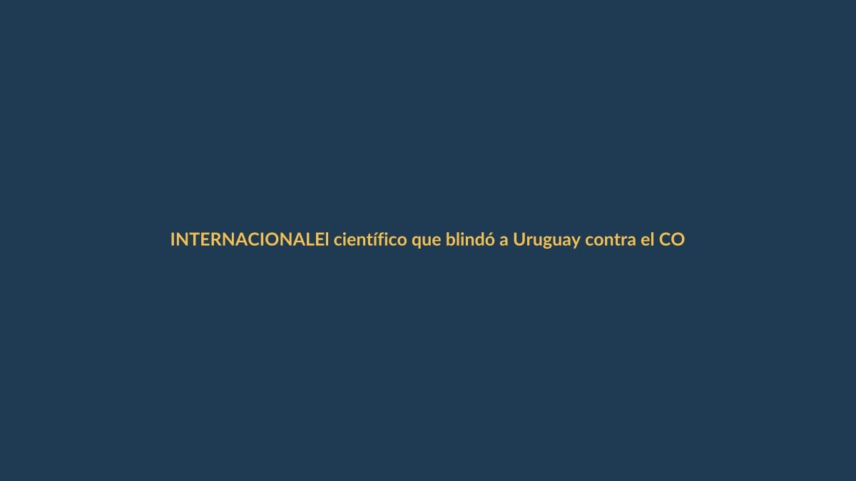 El científico que blindó a Uruguay contra el COVID-19 ahora lucha contra el cáncer