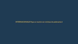 El Papa se reunirá con víctimas de pederastia durante viaje a España