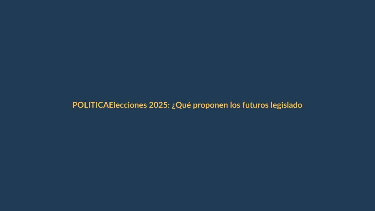 Elecciones 2025: ¿Qué proponen los futuros legisladores para Loja?