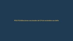 Elecciones seccionales del 29 de noviembre son definitivas: TCE confirma que el cambio de fecha no afecta las reglas