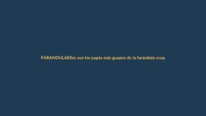 Ellos son los papás más guapos de la farándula ecuatoriana: ¿Quién es tu favorito?