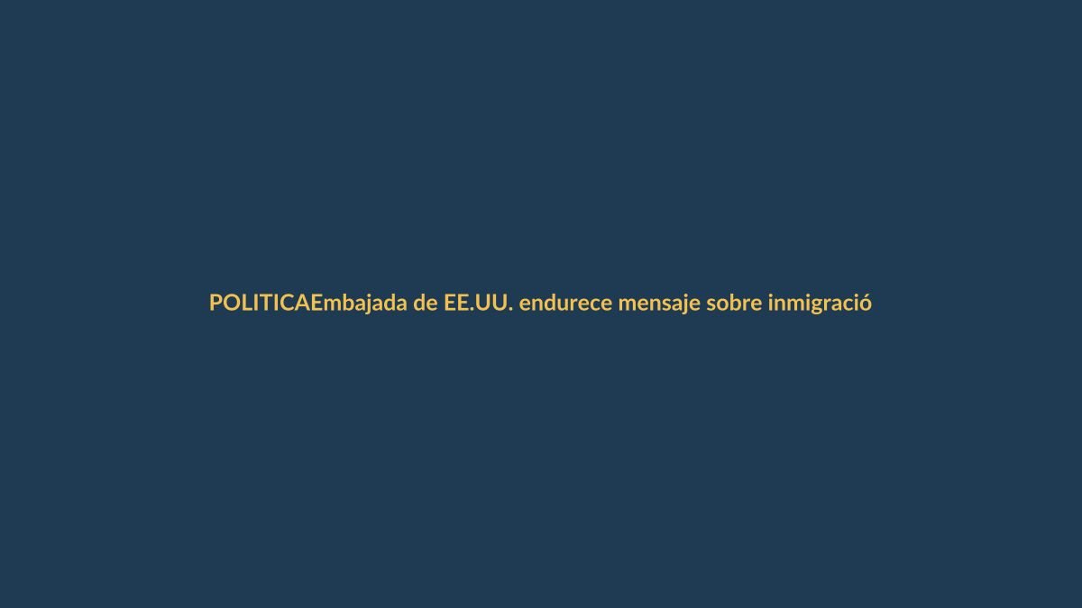 Embajada de EE.UU. endurece mensaje sobre inmigración: ¿qué implica para Ecuador?