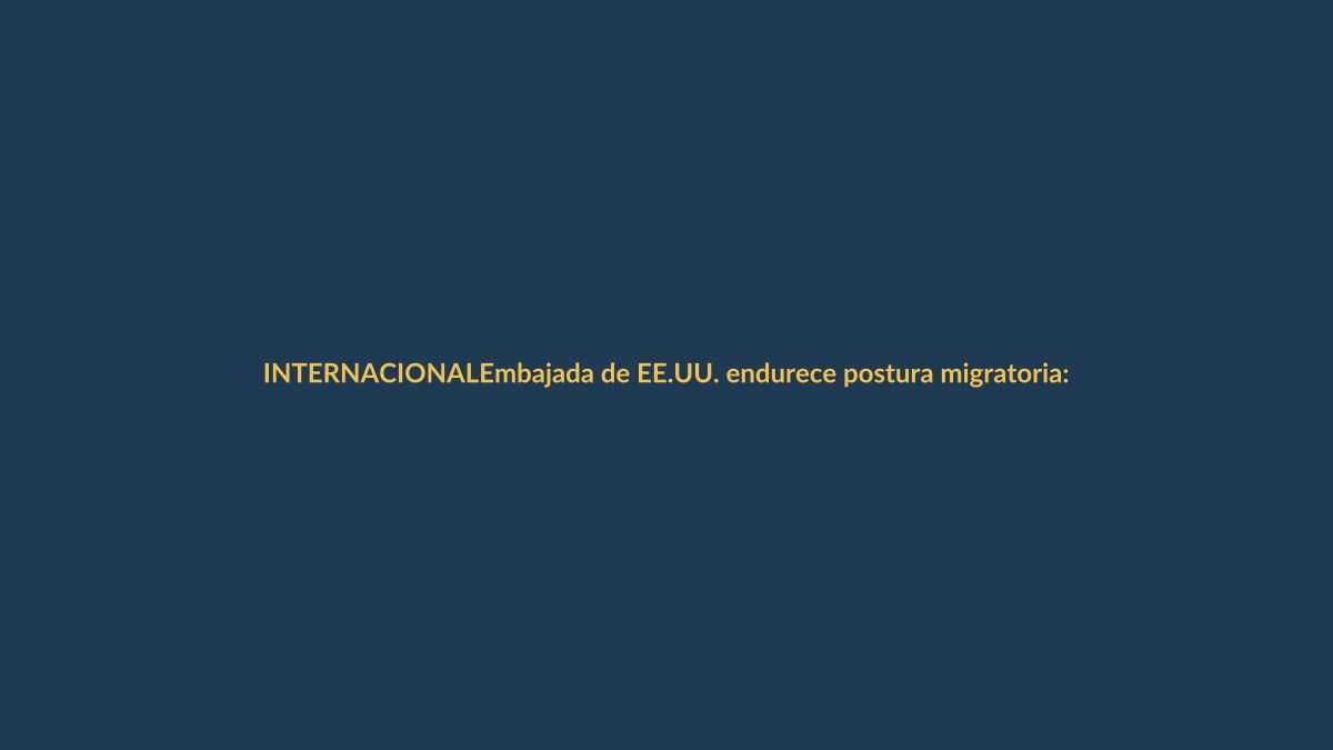 Embajada de EE.UU. endurece postura migratoria: ¿qué implica para los ecuatorianos?