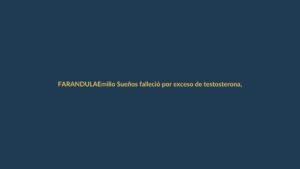 Emilio Sueños falleció por exceso de testosterona, no por VIH