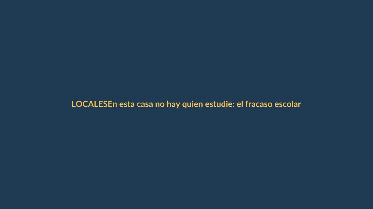 En esta casa no hay quien estudie: el fracaso escolar que preocupa a Loja