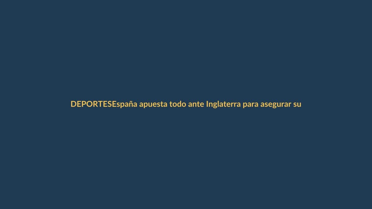 España apuesta todo ante Inglaterra para asegurar su lugar en el Mundial