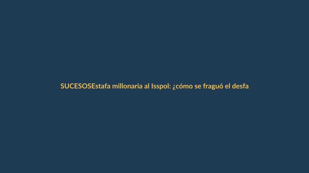 Estafa millonaria al Isspol: ¿cómo se fraguó el desfalco de USD 800 millones?