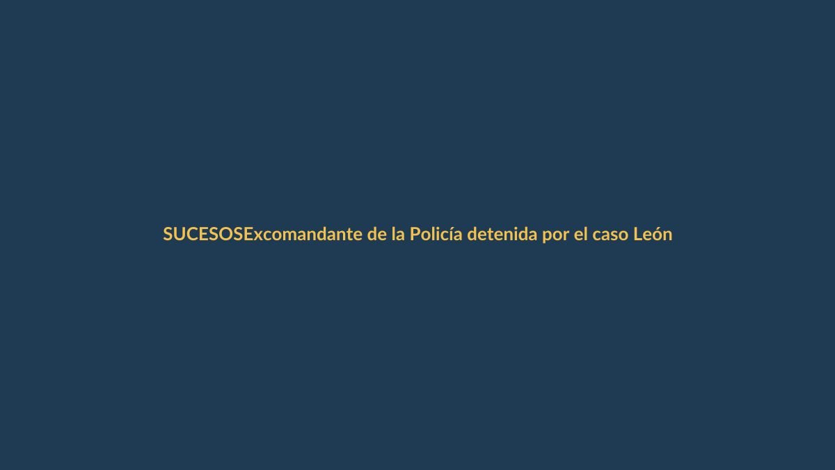 Excomandante de la Policía detenida por el caso León de Troya: ¿qué implica para la seguridad en Ecuador?