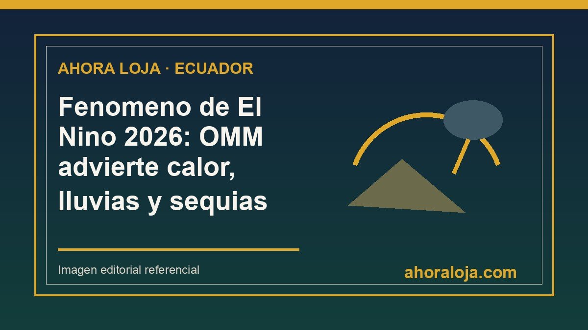 Fenomeno de El Nino 2026: OMM advierte calor, lluvias y sequias