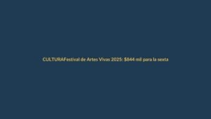 Festival de Artes Vivas 2025: $844 mil para la sexta edición que transformará Loja