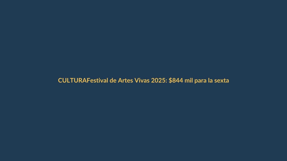 Festival de Artes Vivas 2025: $844 mil para la sexta edición que transformará Loja