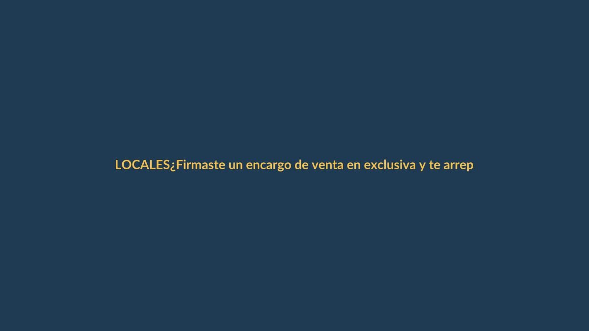 ¿Firmaste un encargo de venta en exclusiva y te arrepientes? Esto es lo que debes saber