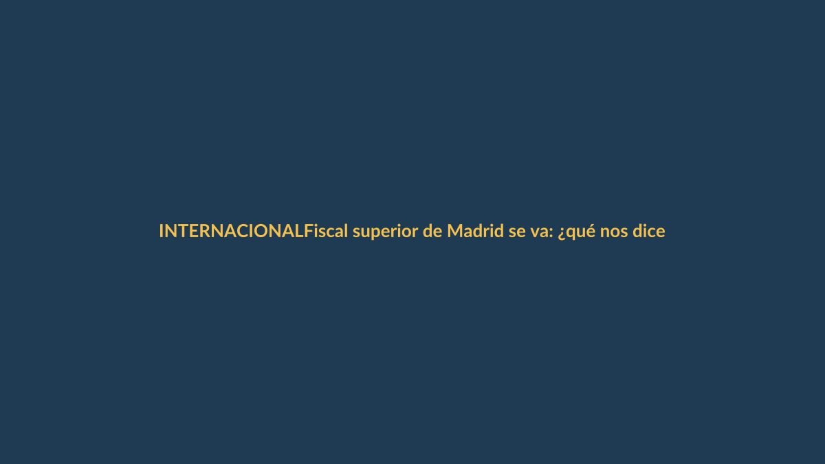 Fiscal superior de Madrid se va: ¿qué nos dice su salida sobre la justicia en Ecuador?