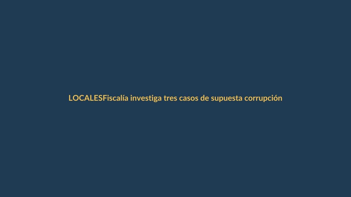 Fiscalía investiga tres casos de supuesta corrupción en la ATM de Guayaquil