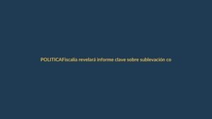 Fiscalía revelará informe clave sobre sublevación contra Correa