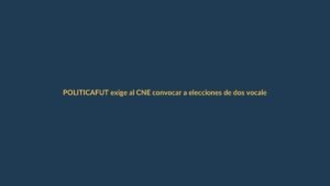 FUT exige al CNE convocar a elecciones de dos vocales para el IESS