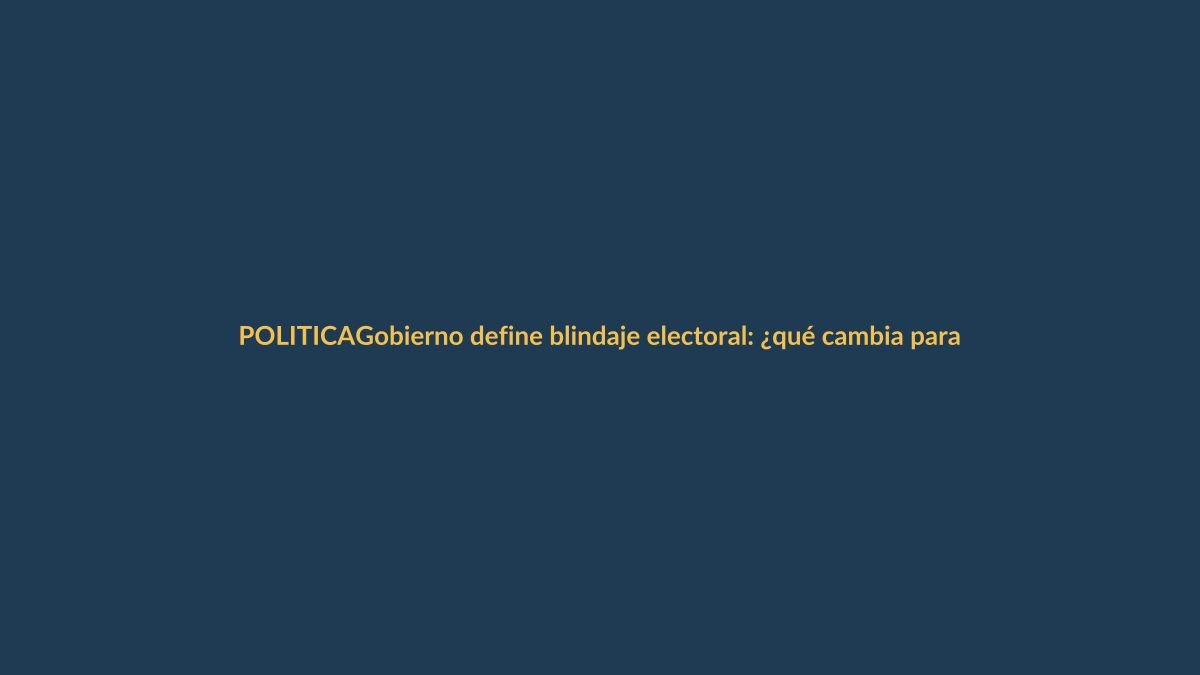 Gobierno define blindaje electoral: ¿qué cambia para Loja en 2026?