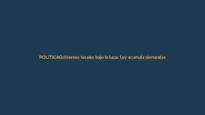 Gobiernos locales bajo la lupa: Ley acumula demandas en Ecuador