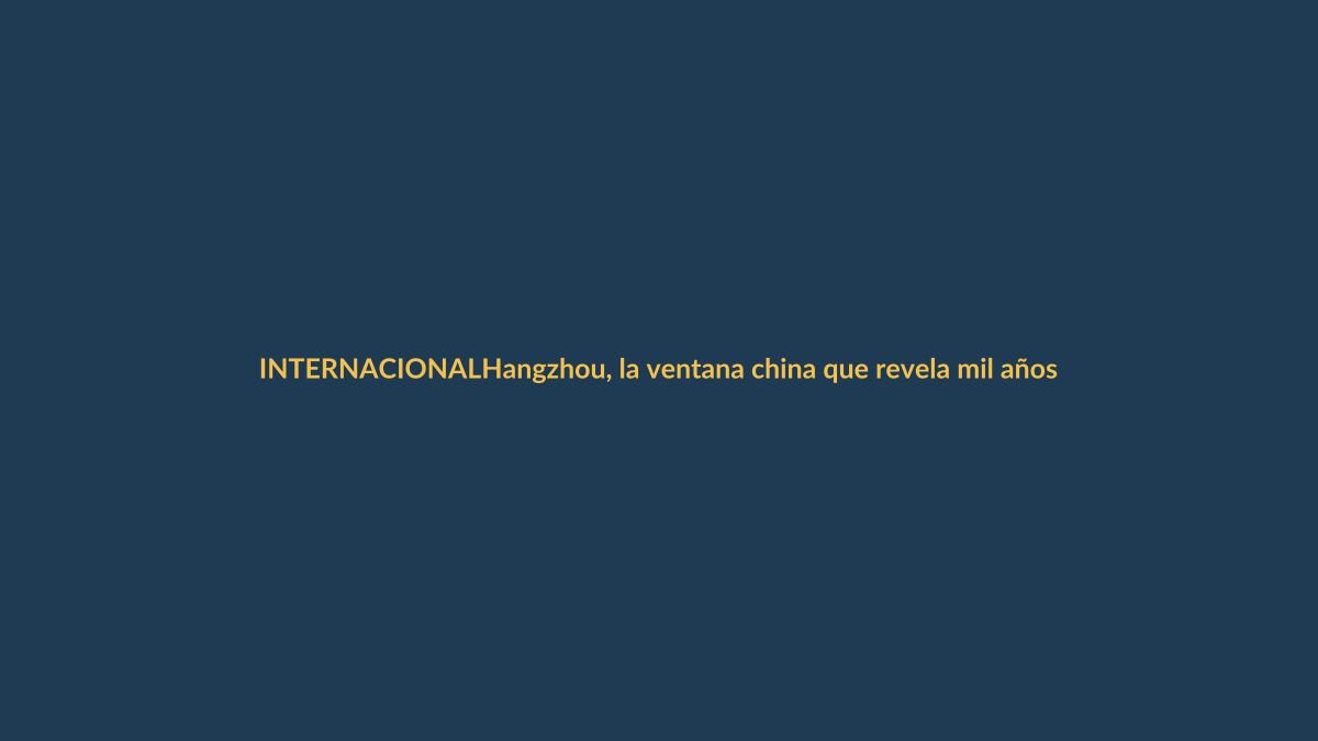 Hangzhou, la ventana china que revela mil años de historia y futuro