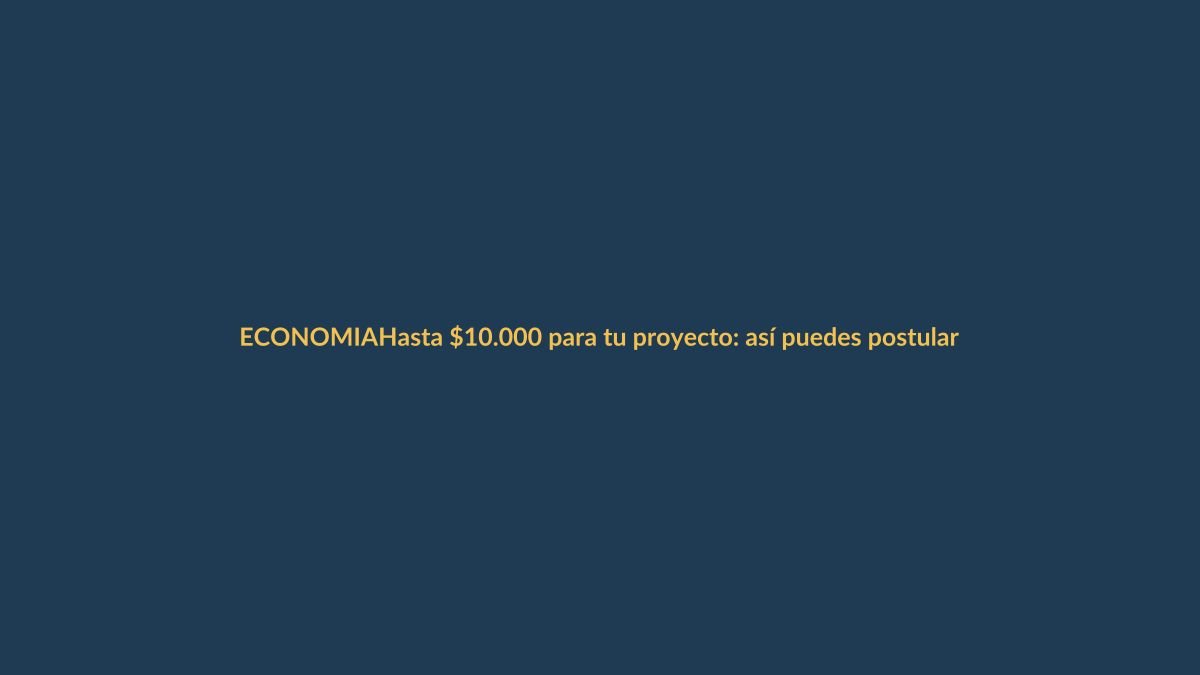 Hasta $10.000 para tu proyecto: así puedes postular al programa Empleo Agro Joven