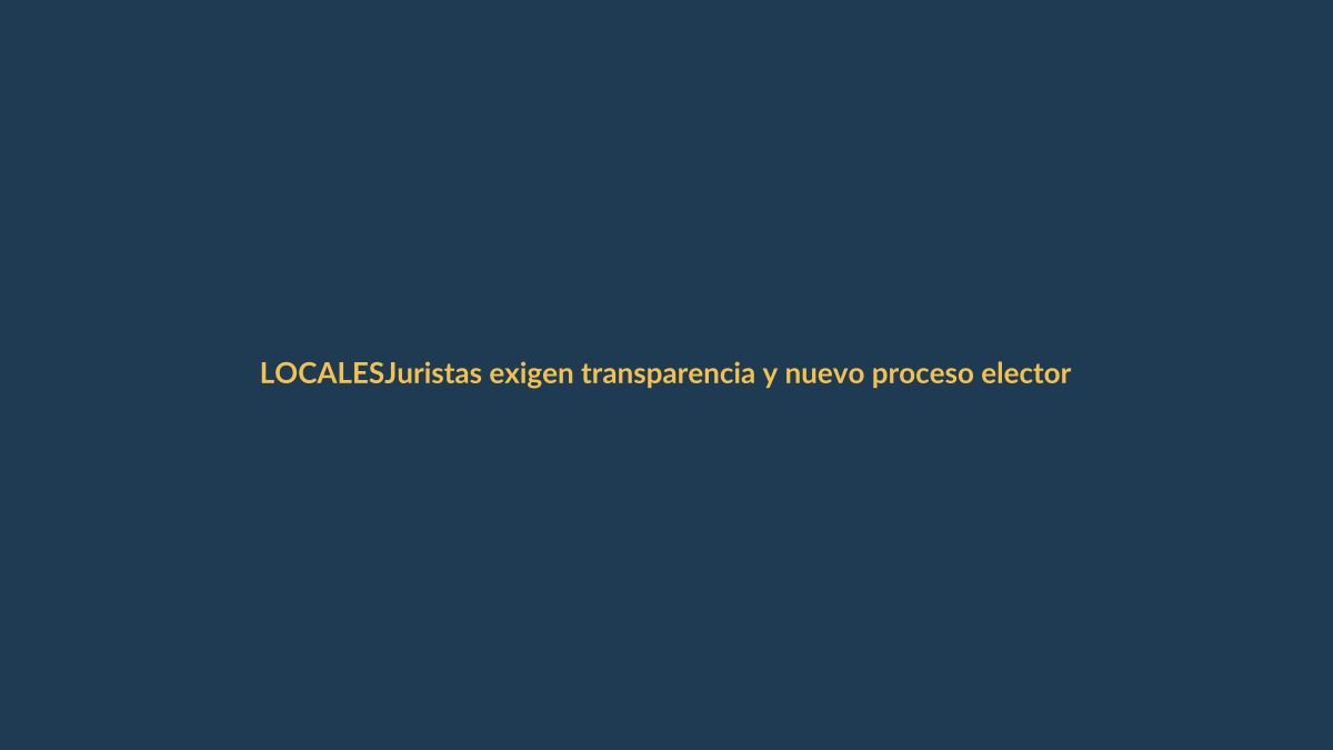 Juristas exigen transparencia y nuevo proceso electoral en Colegio de Abogados de Loja