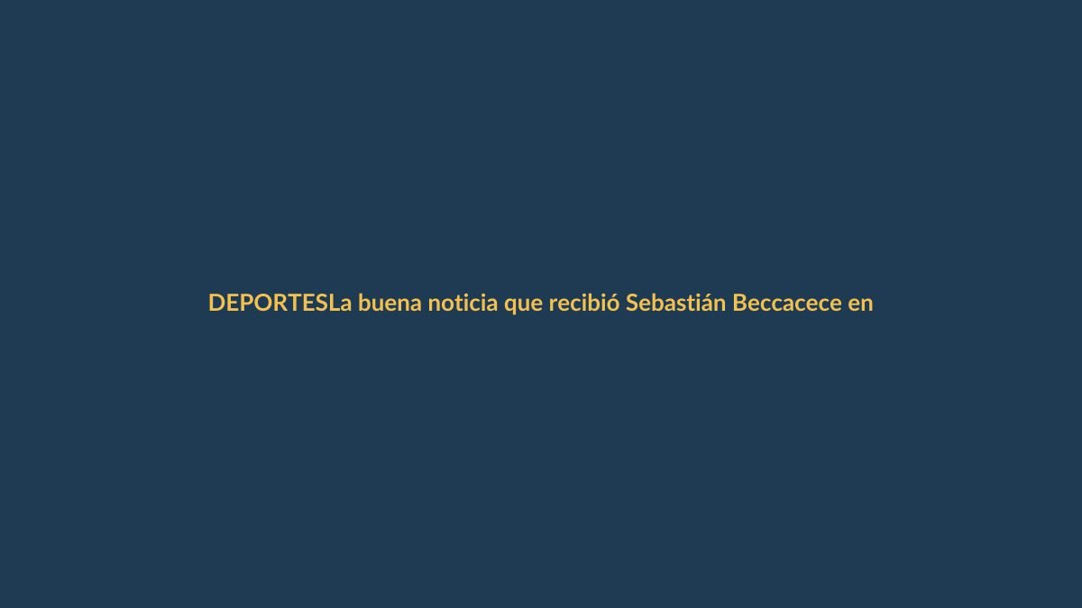 La buena noticia que recibió Sebastián Beccacece en el entrenamiento de la Selección de Ecuador