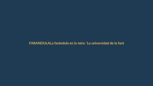 La farándula en la mira: ‘La universidad de la farándula’ enfrenta a sus panelistas en un estreno digital