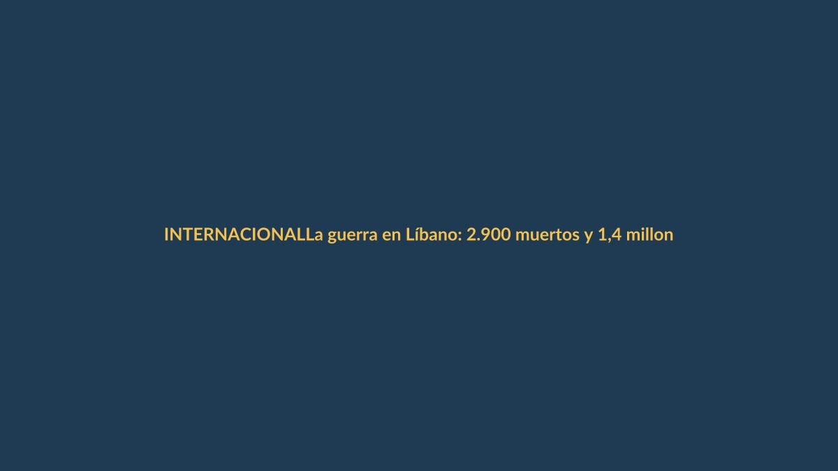 La guerra en Líbano: 2.900 muertos y 1,4 millones de desplazados, ¿qué impacto tiene para Ecuador?