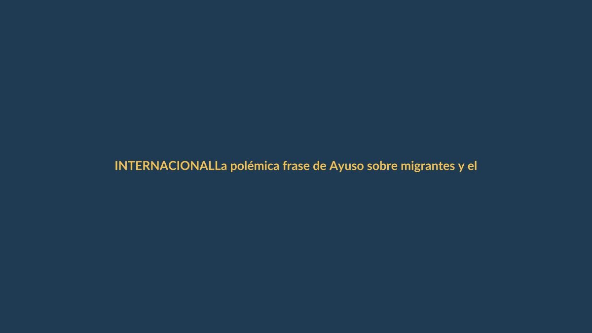 La polémica frase de Ayuso sobre migrantes y el Papa en Madrid: ¿qué impacto tiene en Ecuador?