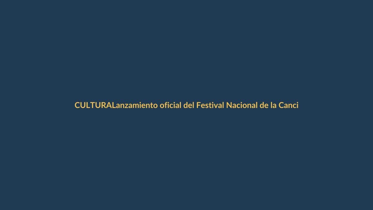 Lanzamiento oficial del Festival Nacional de la Canción Ecuador 2025 desde el Ministerio de Turismo