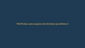 Las cuatro preguntas del referéndum que definirán el rumbo de Noboa