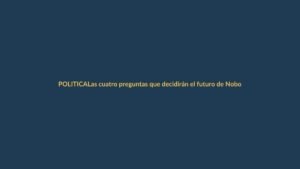 Las cuatro preguntas que decidirán el futuro de Noboa en Ecuador