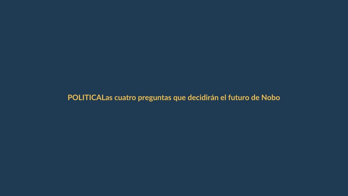 Las cuatro preguntas que decidirán el futuro de Noboa y Ecuador